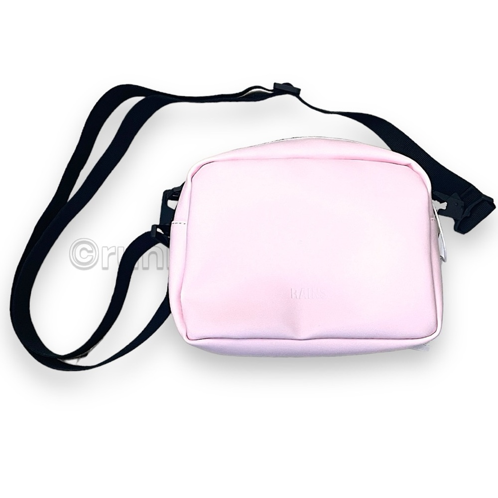 NWT Rains Box Bag In Color Candy Pink Crossbody W3 - Picture 13 of 16